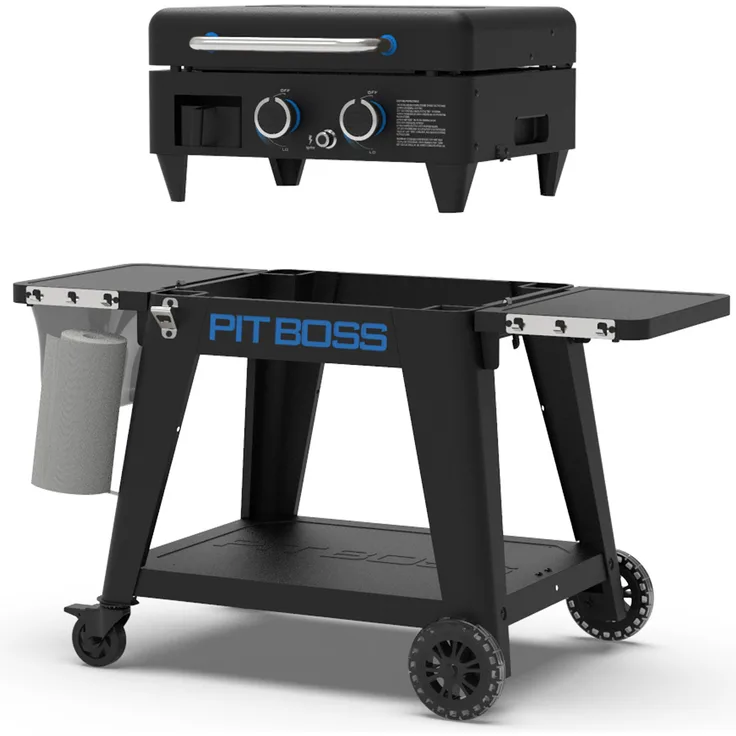 Ultimate Placha Grill 2-Brenner mit Cart