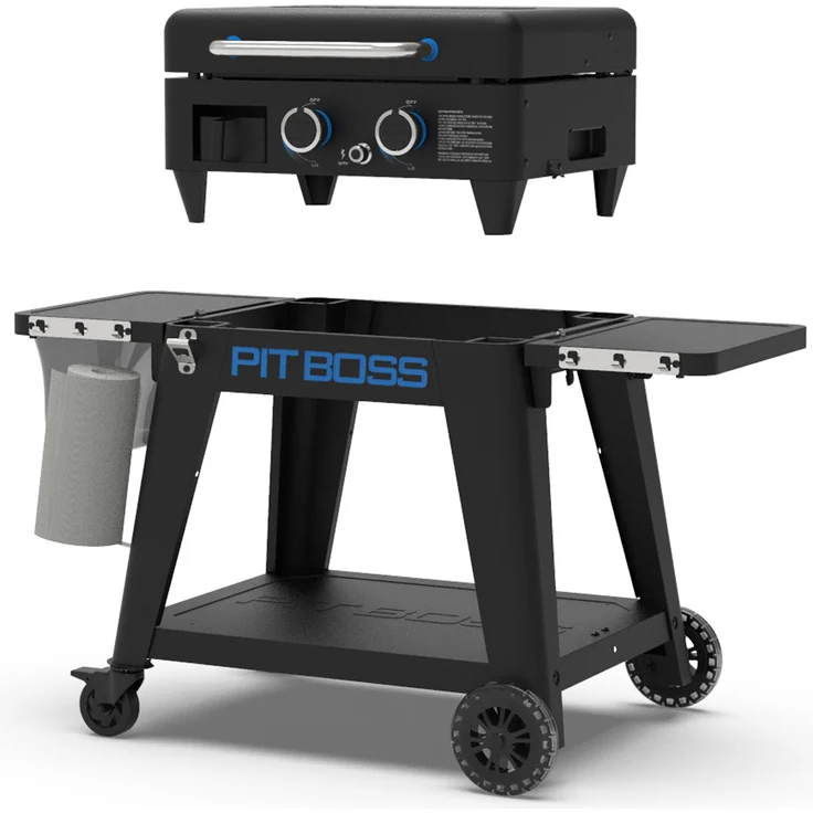 Ultimate Placha Grill 2-Brenner mit Cart