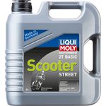LIQUI MOLY Motorbike 2T Basic Scooter Street 1237 Motoröl Motor Öl Roller 4L