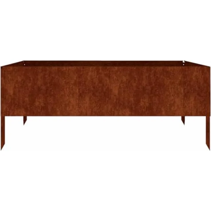 vidaXL Hochbeet, Cortenstahl, Rostig, 100 x 100 x 41 cm – Bild 10
