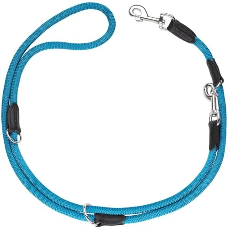 Hunter Hunde-Leine verstellbar Freestyle petrol 8-200 – Bild 3