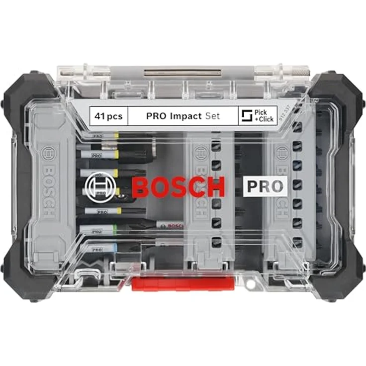 Bosch 41x PRO Impact Set, 41-tlg. Professional Zubehör Schraubendreher, schlagfest – Bild 2