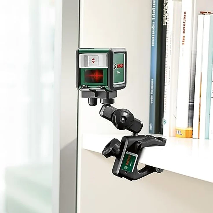 Bosch Messstativ 0603692203, flexibles Baustativ mit 360°-Drehung und Neigung für ¼"-Gewinde Geräte – Bild 2