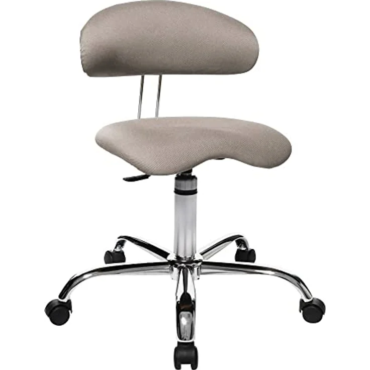 Topstar ST290W53 Hocker Sitness 40, beiger Arbeitshocker mit ergonomischem Design – Bild 1