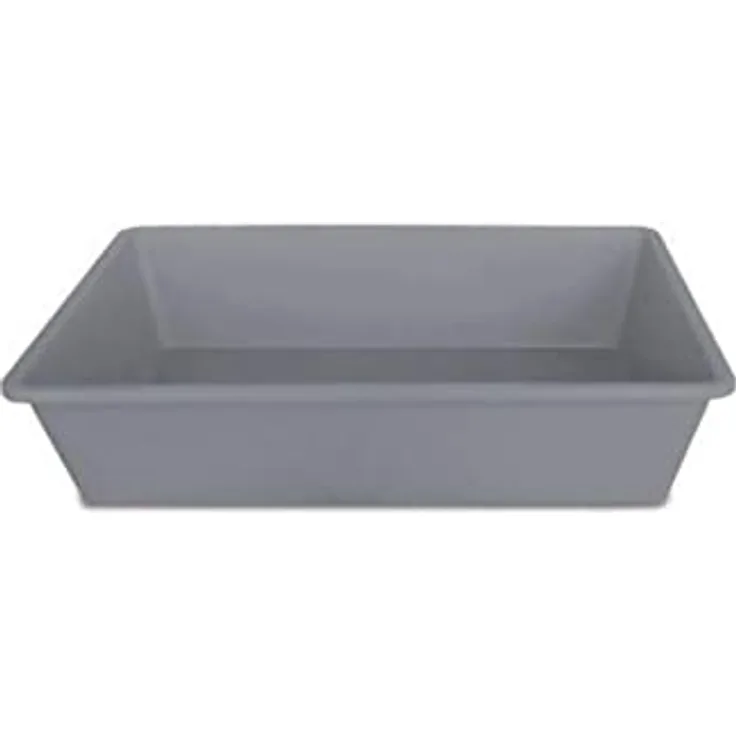 Stefanplast L.Pet Toilette X Katzen 50 x 35 x 12 Grau, wie abgebildet