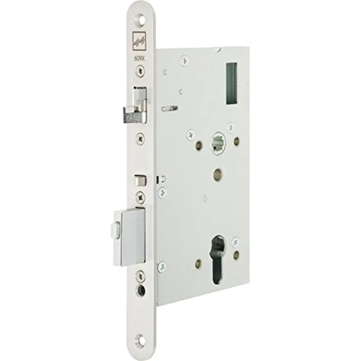 eff eff Mediator Schloss PZ 72, DM 65 mm, Stulp 20 x 235 mm, Edelstahl