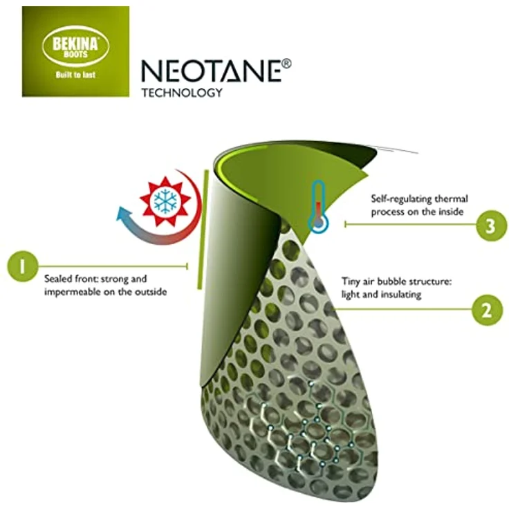 Kerbl StepliteX S5 Sicherheitsstiefel, federleicht, thermo-isolierend, grün, Größe 45 – Bild 8