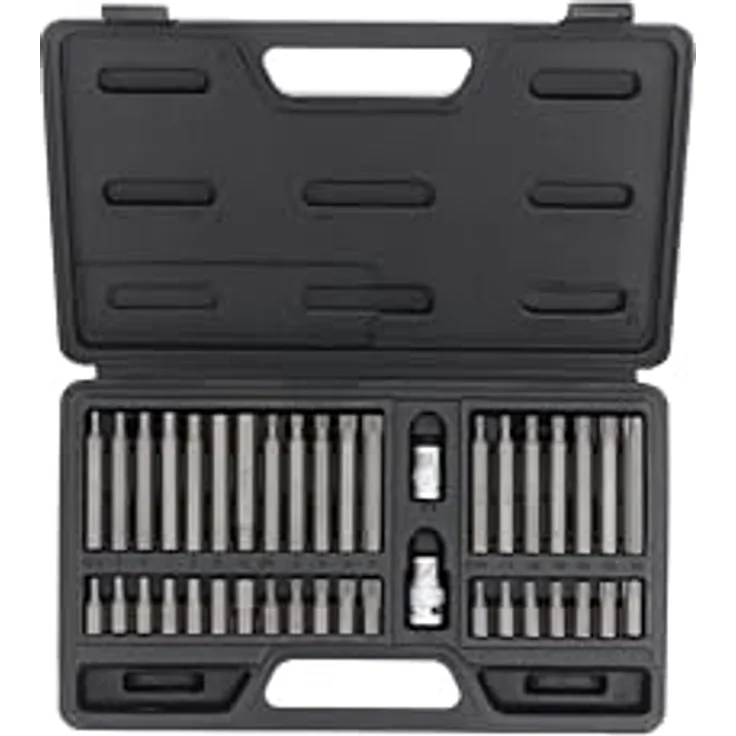 Gedore RED Bit-Set R35003040, 40-teilig mit verstärkten Bits und robustem Kunststoffkoffer, 10 mm Antrieb