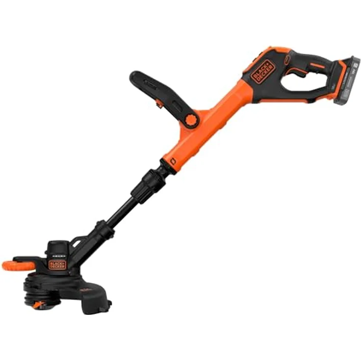 Black & Decker Akku-Rasentrimmer 18V/2Ah, leichte Handhabung, Schnittbreite 25 cm, kabellose Freiheit – Bild 5
