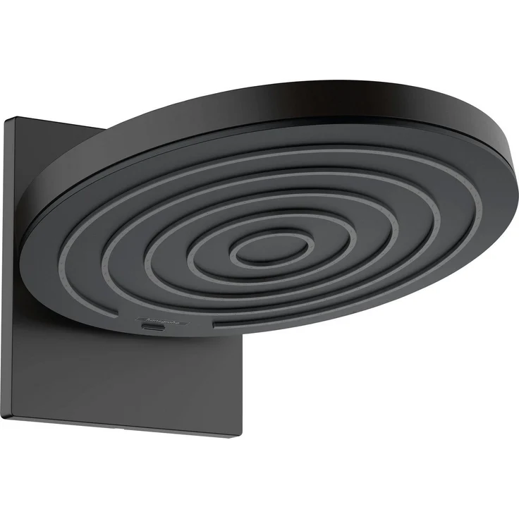 hansgrohe Regenduschkopf Pulsify S 260 EcoSmart, 26cm, 2 Strahlarten wassersparend, Graphitgrau – Bild 1