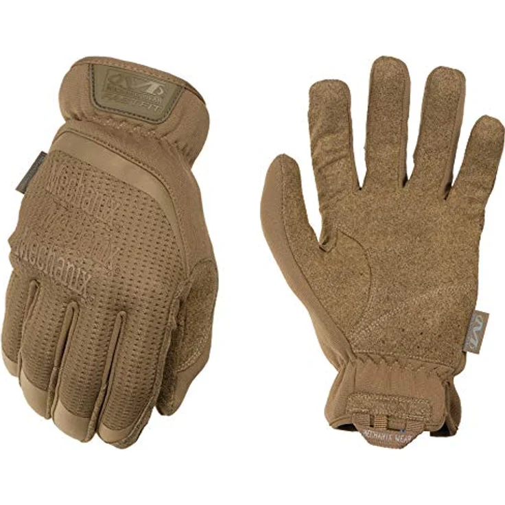 Mechanix Wear: FastFit Coyote Taktische Arbeitshandschuhe – Berührungsfähig, formschlüssig, hohe Fingerfertigkeit (X-Large, Coyote) – Bild 1