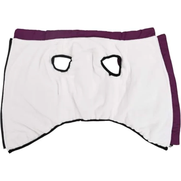 vidaXL Hundemantel mit Geschirr Wasserdicht Reflektierend Lila 5XL – Bild 5