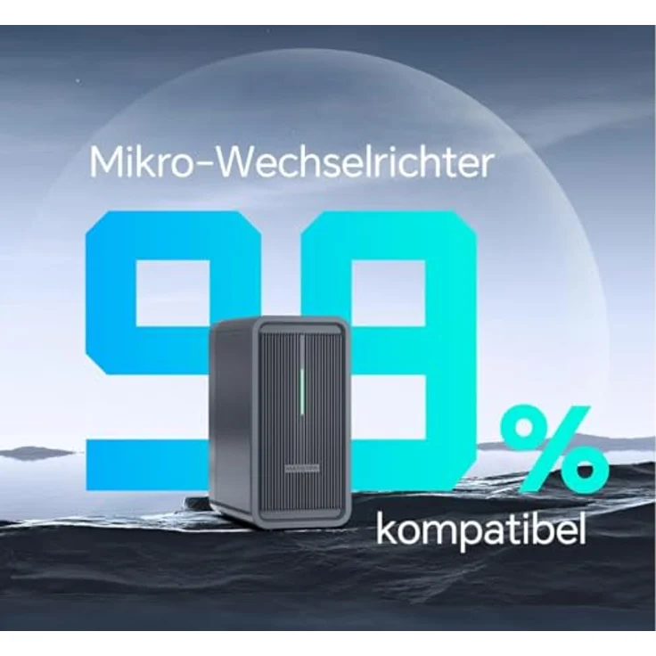 Marstek B2500-D, Speicher Balkonkraftwerk 2240 Wh mit erweiterbarer Kapazität und App-Überwachung – Bild 4