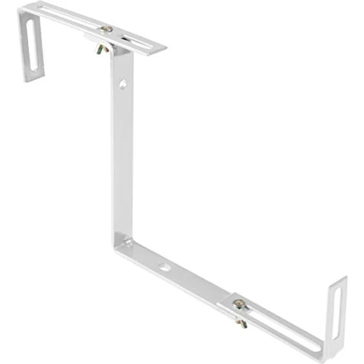 Xclou Blumenkastenhalterung ohne Bohren-Balkonkastenhalter in Weiß Haken & Halter, 18,5x4,5x17 cm – Bild 5