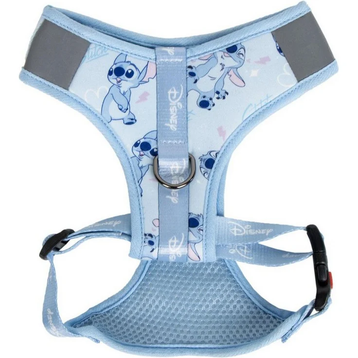 Cerda Geschirr Lilo & Stitch XXS / XS, Verstellbares und leichtes Hundegeschirr aus 100 % Polyester für kleine Hunde