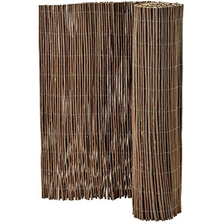 casa.pro Weidenmatte Sichtschutzmatte Sichtschutzzaun Weiden Zaun 100 x 500cm – Bild 1