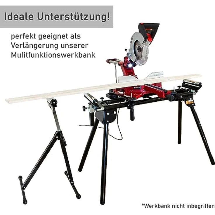 Rollenbock, 2er Set, höhenverstellbar, Rollbock – Bild 5