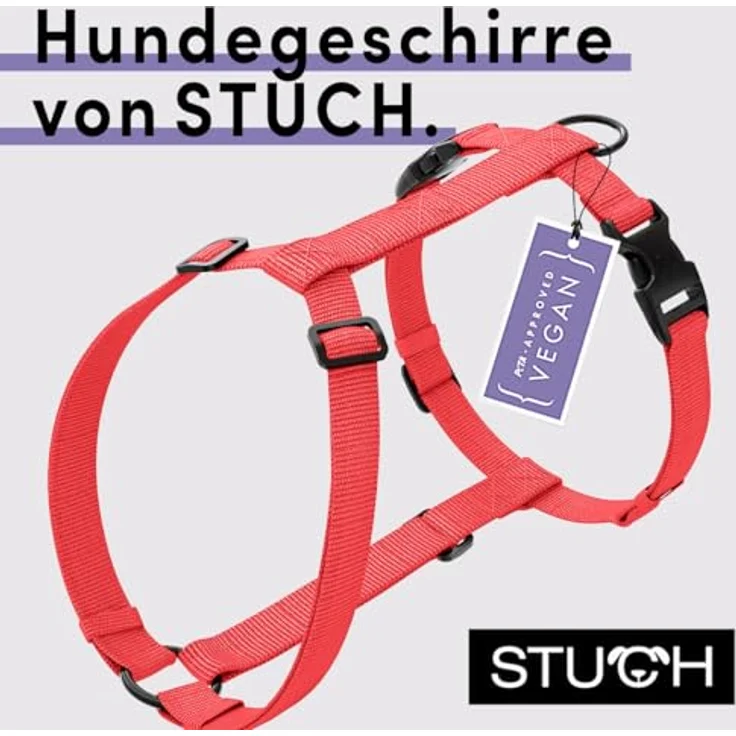 STUCH Hundegeschirr Vegan PureControl - verstellbares Geschirr für Hunde, PeTA-zertifiziert und umweltfreundlich – Bild 2