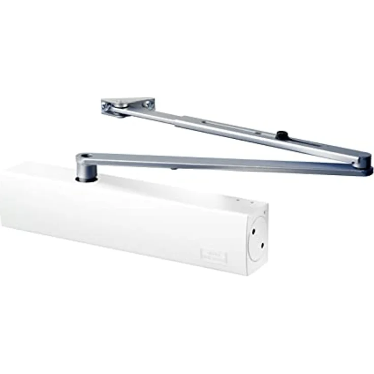 BURG-WÄCHTER Türschließer für Außen– und Innentüren, hydraulisch, variabel einstellbar, Breite bis 140 cm, Gewicht bis 180 kg, TS 4000 V W, Weiß – Bild 1