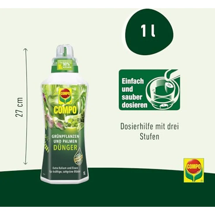 Compo Grnpflanzendnger Compo 14441 Gruenpfl. Duenger Grfl 1: Tests, Infos  & Preisvergleich