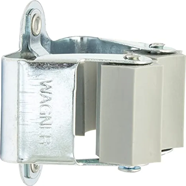WAGNER - hooks4tools - Gerätehalter CLIP - 52 x 40 x 37 mm, Stahl verzinkt & Kunststoffklemme für Geräte Ø max. 3 cm, Tragkraft bis 2 kg - 15204501