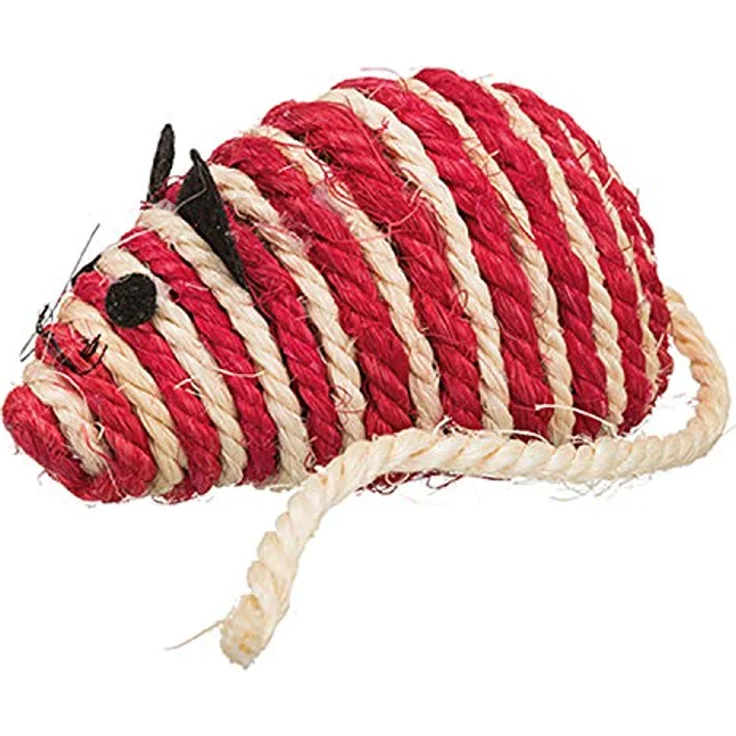 Trixie Sisal-Maus 10 cm – Bild 2