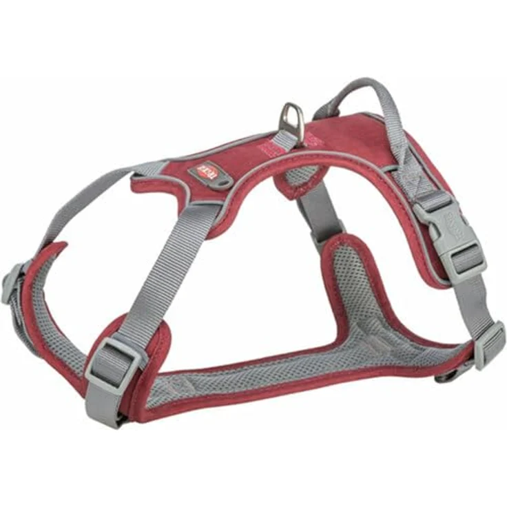 Trixie Active Hundegeschirr, Rot, Größe M, Maß: 27 x 38 x 6 cm, mehrfarbig – Bild 2