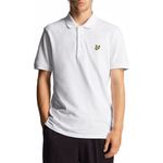 Lyle & Scott Poloshirt Basic Herren, Pique Baumwolle, kurzärmlig, klassischer Polokragen, Adler-Logo, navy