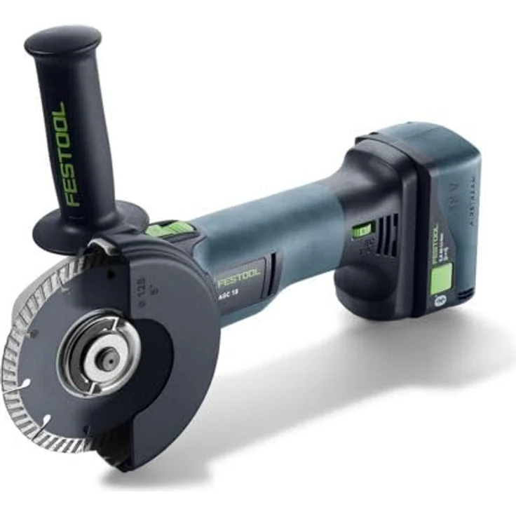 Festool Akku-Winkelschleifer AGC 18-125 5,0 EBI-Plus, robust mit stufenlos regelbarer Drehzahl und bürstenlosem EC-TEC Motor, inkl. 2 Akkupacks 5,0 Ah und Schnellladegerät – Bild 3