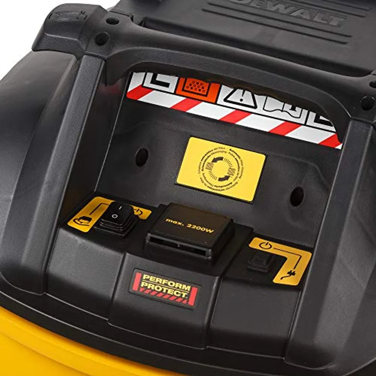 DEWALT Nass-/Trockensauger L-Klasse DWV901L (1400 Watt, automatische Filterreinigung, integrierte Steckdose) – Bild 3