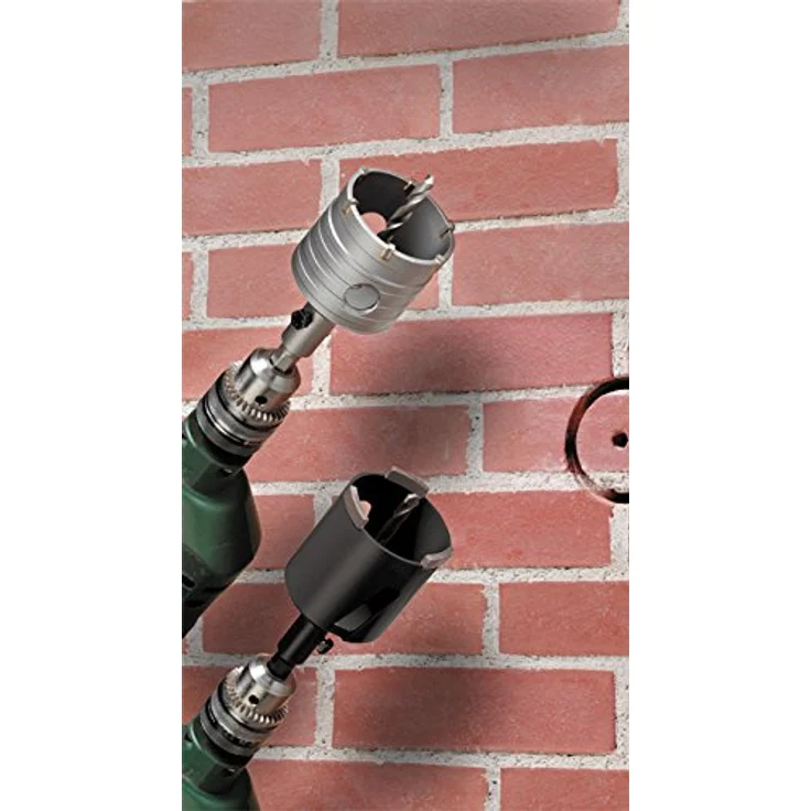 kwb Bohrkrone 175320, Aufnahmeschaft SDS plus für Hohlbohrkronen mit 19 mm Durchmesser und Zentrierbohrer 8 mm – Bild 3