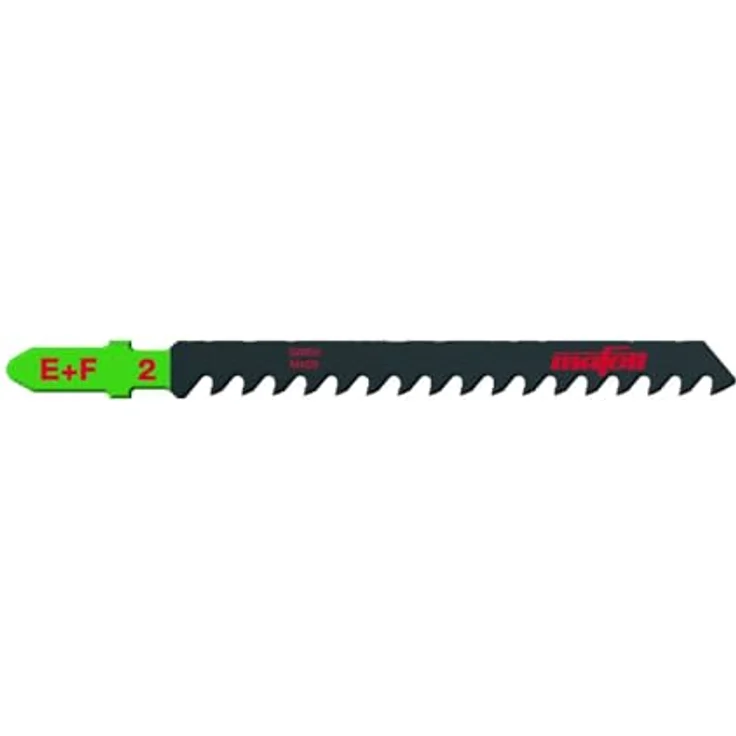 Mafell Stichsägeblatt E+F2, passend für P1cc und PS 2-18, Stammblattdicke 1,2 mm, Verzahnte Länge 75 mm, für Materialstärken bis 64 mm, 1 Stück – Bild 1