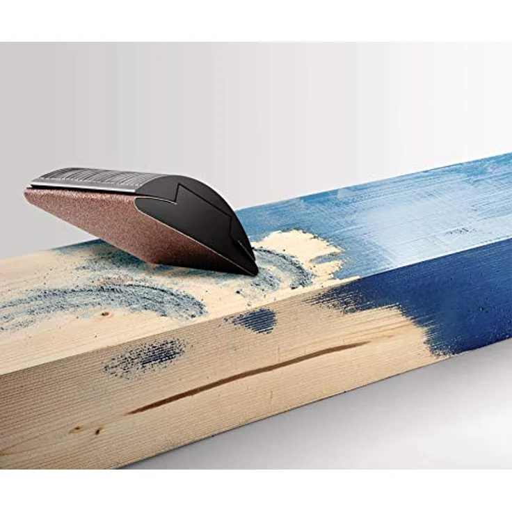 kwb 800406 Schleif-Papier Schleif-Bogen Flint für Holz, Farbe und Spachtel, 230 x 280 mm, verschweißt 5 Stk. Korn K-60 - Preisvergleich – Bild 3