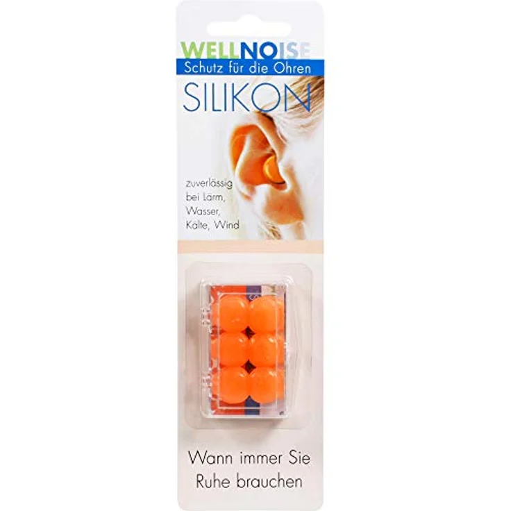 Wellnoise Ohrenstopfen Skin Blister, 3X2 St – Bild 2