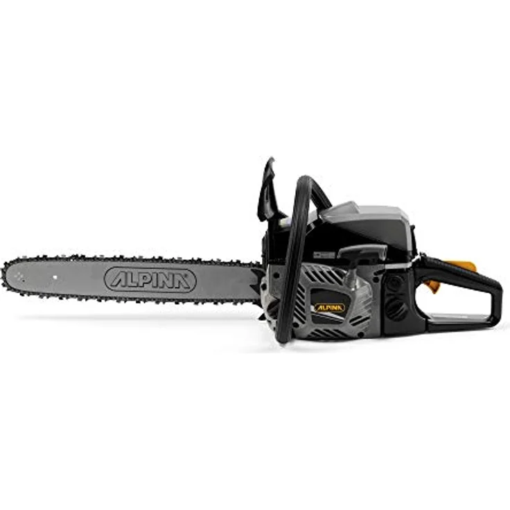 Alpina Benzin-Kettensäge ACS 47, 45 cm Oregon Schwert, 1,8 kW Leistung, ergonomischer Softgrip Handgriff, doppelte Kettenbremse – Bild 3