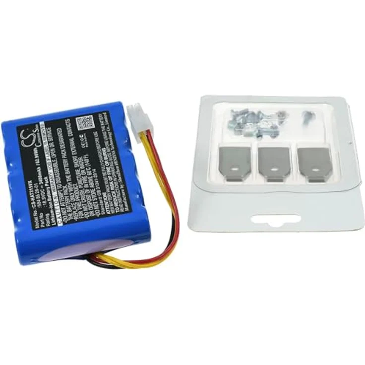 AccuCell Mährobotermesser Powerakku kompatibel mit Husqvarna Automower 310, 18.5V, 3400mAh, blau – Bild 2