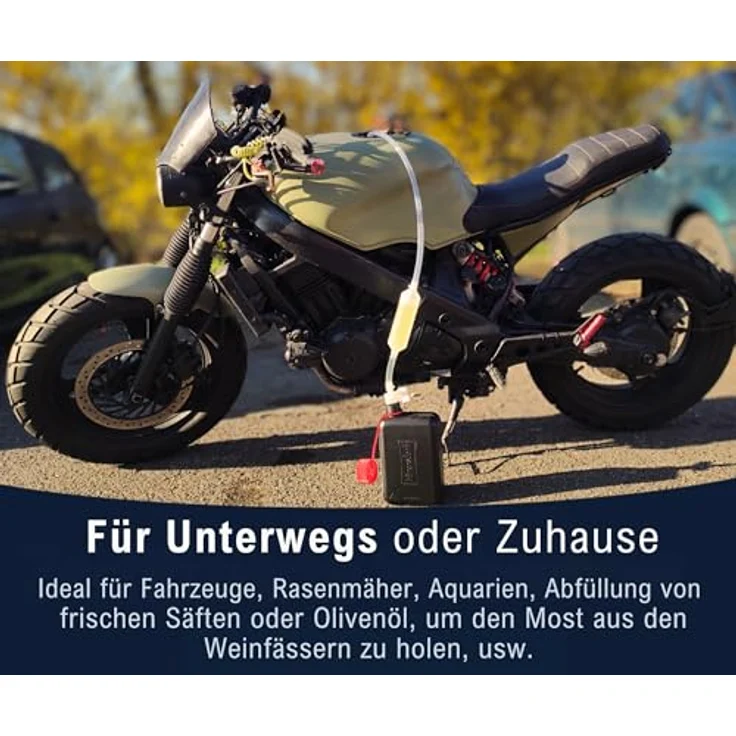 Dönges Ansaugpumpe Professional mit Absperrhahn, 1.450 mm (Notfallpumpe) – Bild 8