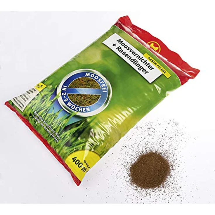 WOLF-Garten 3841040 Moosvernichter Rasendünger SW 14 kg für 400qm – Bild 6