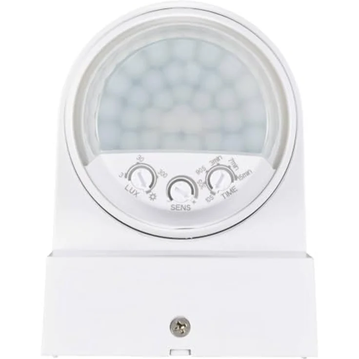 Sygonix SY-6733030, PIR-Bewegungsmelder für Wand- und Oberflächenmontage, 240° Erfassungswinkel, Relais, Weiß, IP65 geschützt – Bild 4