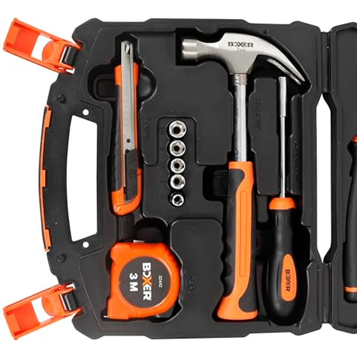 Boxer Werkzeugkoffer, Vaerktøjssaet - 50 Teile STARTER Kit, vielseitiges Set für Handwerker – Bild 6