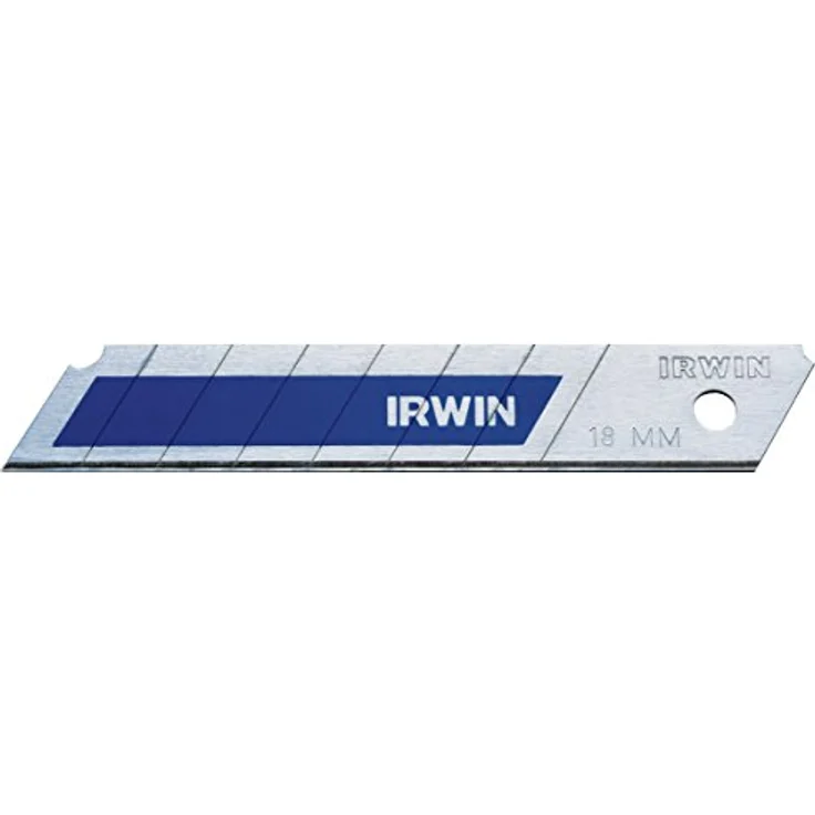 IRWIN Abbrechklinge, 1.8 cm, Bi-Metall, 50 Stück, splitterfrei mit Federstahl-Rücken – Bild 1