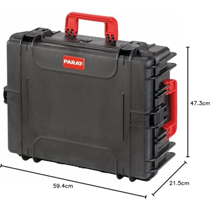Parat Werkzeugkoffer Protect 41-F, 41 Liter Fassungsvermögen, wasser- und staubdicht, inkl. Rasterschaum, schwarz – Bild 14