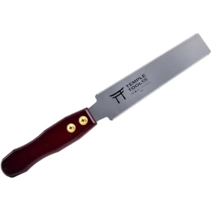 SO-TECH® Japansäge F-150, doppelseitige Flush Cut Zugsäge, 150 mm Klingenlänge für präzise bündige Schnitte in Holz – Bild 1