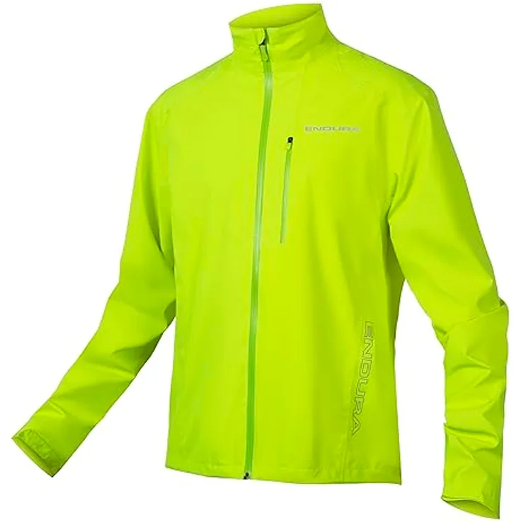 Endura Hummvee Herren Velojacke, wasserdicht und atmungsaktiv, Gelb, Größe L