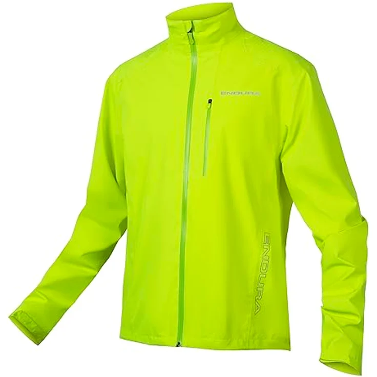 Endura Hummvee Herren Velojacke, wasserdicht und atmungsaktiv, Gelb, Größe L – Bild 1