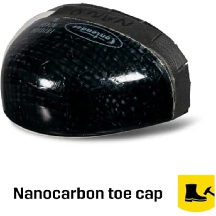 Safety Jogger Works LIGERO2 S1P Sicherheitsschuh, ultraleicht mit Nano Carbon Zehenschutzkappe, metallfrei, atmungsaktiv, TLS-Verschluss, schwarz – Bild 3