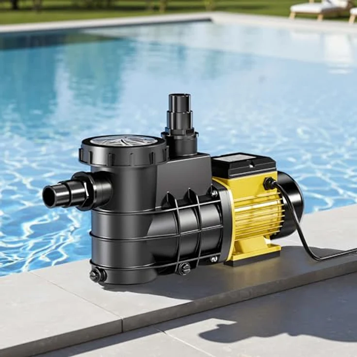 SunSun Pool Pumpe 5000 L-h 220 W Schwimmbadpumpe Filterpumpe Umwälzpumpe Pool - Sunsun – Bild 3