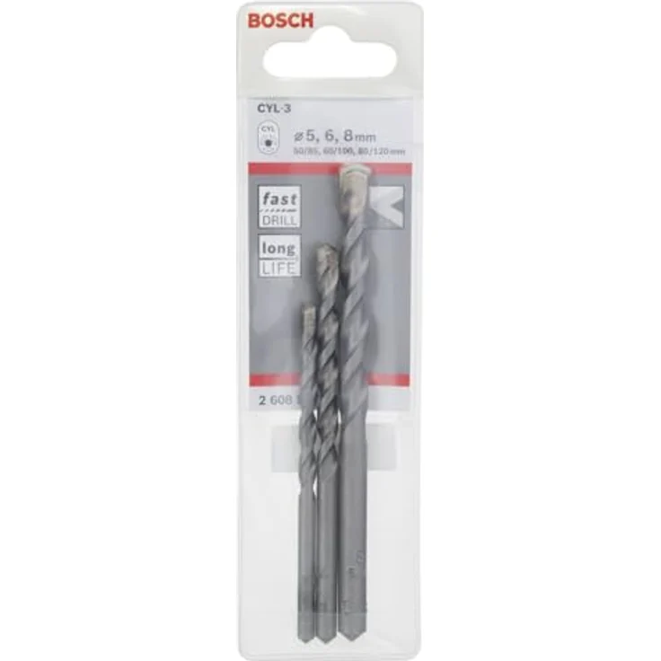 Bosch Professional 3tlg. Betonbohrer-Set CYL-3 – Bild 2