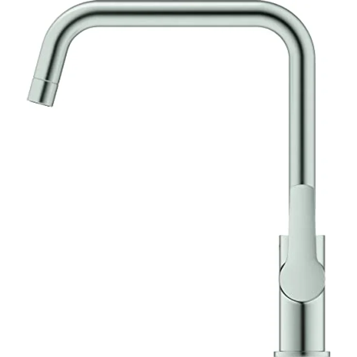 Grohe Küchenarmatur Grohe Quickfix Start, Einhand-Küchenarmatur mit hohem U-Auslauf, supersteel, 150° schwenkbar, GROHE SilkMove Technologie – Bild 2