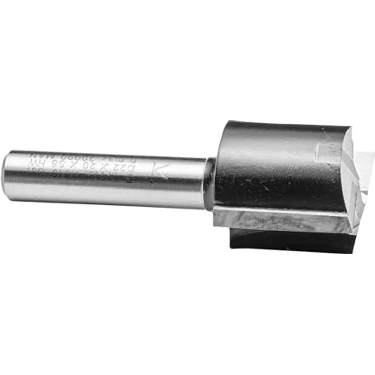 ENT 11004 Nutfräser HW, Durchmesser 22 mm, Schaft 8 mm, Gesamtlänge 52 mm, geeignet für Hartholz und Weichholz – Bild 5